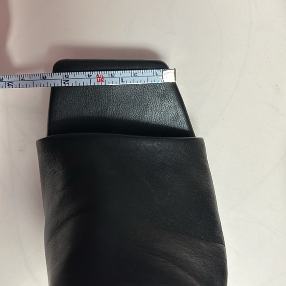 Zara Leather Black Heels - Picture 12 of 12